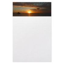 Sunset at Sea Stationery
