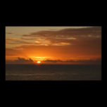 Sunset at Sea Wide Format Poster Print