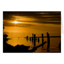Sunset at Sperm Whale Head cards by AshDav Sunset at Sperm Whale Head cards
