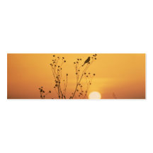 Sunset at Tewaukon National Wildlife Refuge Business Card Templates