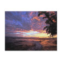 Sunset at the Beach...Postcard by 777Images Sunset at the Beach...Postcard