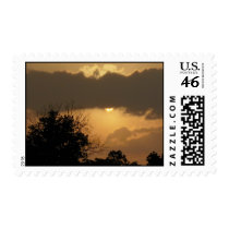 Sunset at the Farm postage