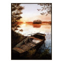 Sunset at the Lake posters