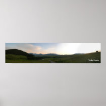 Sunset at the Rein Ranch Poster