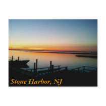 sunset at the shore, Stone Harbor, NJ postcards by gubanich sunset at the shore, Stone Harbor, NJ postcards