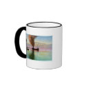 Sunset at Upper Light, Sault Ste. Marie, MI 1909 mugs
