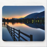 Sunset at Uttendorfer See mousepads