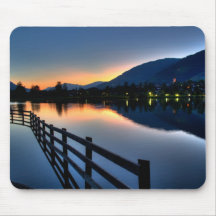 Sunset at Uttendorfer See Mouse Pad