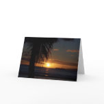 Sunset at Waikiki Greeting Card