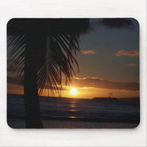 Sunset at Waikiki Mousepad
