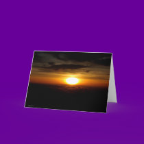 Sunset atop Haleakala - Maui, Hawaii cards