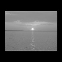 Sunset B & W postcards