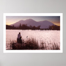 Sunset Bass Print