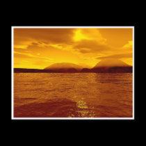 Sunset Bay - Postcard by celtxian Sunset Bay - Postcard