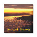Sunset Beach by debbieophotography magnets by dlucas14 Sunset Beach by debbieophotography magnets