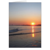 Sunset * Beach Greeting Cards