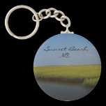 Sunset Beach North Carolina Keychain keychains