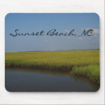 Sunset Beach North Carolina Mousepad mousepads