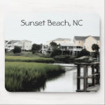Sunset Beach North Carolina Mousepad mousepads