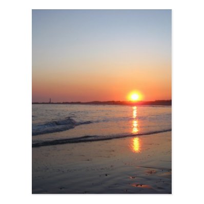 Sunset * Beach Post Cards