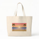 Sunset Beach Scene: bags