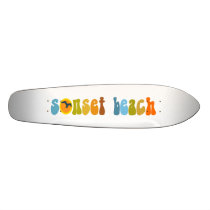 Sunset Beach. skateboards by iShore Sunset Beach. skateboards