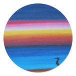 Sunset Beach Sticker