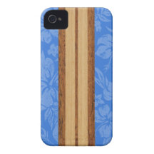 Sunset Beach Surfboard Hawaiian iPhone 4 Cases