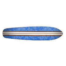 Sunset Beach Vintage Surf Skateboard