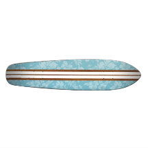 Sunset Beach Vintage Surf Skateboard
