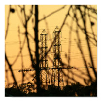Sunset Behind Civilization posters by sumfellanameryan Sunset Behind Civilization posters