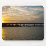 Sunset Behind Roosevelt Bridge Mousepad