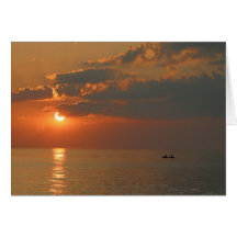 Sunset Birthday card