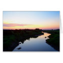sunset blank card by KatAnnette sunset blank card