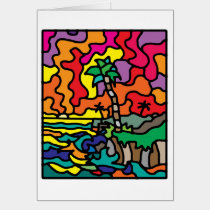 sunset - Blank inside cards