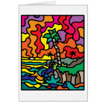 sunset - Blank inside cards