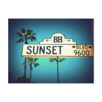 Sunset Blvd. Postcard