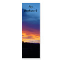 Sunset Bookmark profilecard