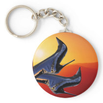 Sunset Boots Key Chain