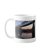Sunset Bridge Coffee Mugs