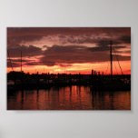 Sunset Bristol Rhode Island Posters