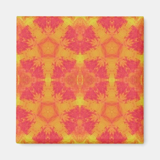 Sunset burst refrigerator magnet