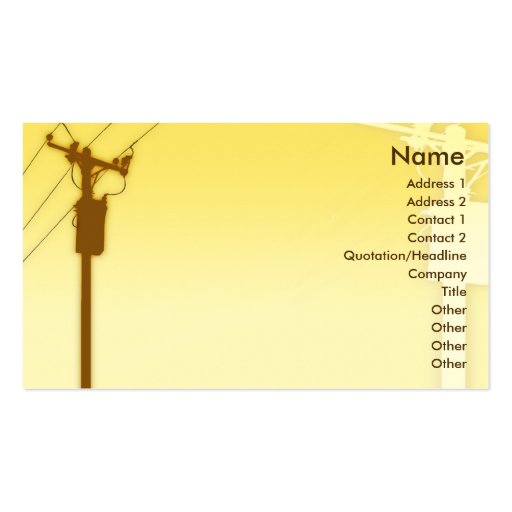 Sunset - Business Business Card Templates