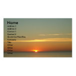 sunset business cards