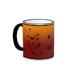 Sunset Butterflies Mugs