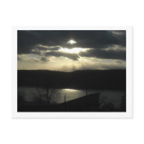 Sunset by the Hudson postcards