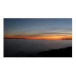sunset by the lake, Kingston, Ontario,at twilight Business Cards