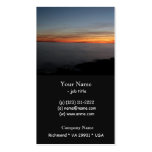 sunset by the lake, Kingston, Ontario,at twilight Business Cards