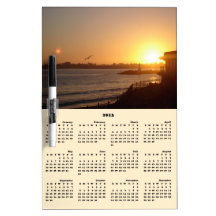 Sunset by the lighthouse 2013 Calendar Dry-Erase Whiteboards