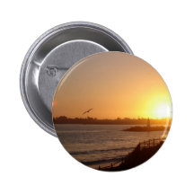 Sunset by the lighthouse button